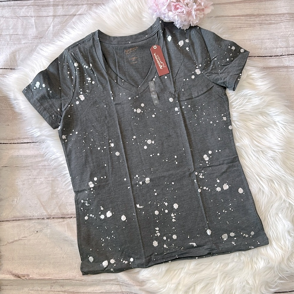 Arizona Jeans And Company Black And Gold Tee Shirt Size XL